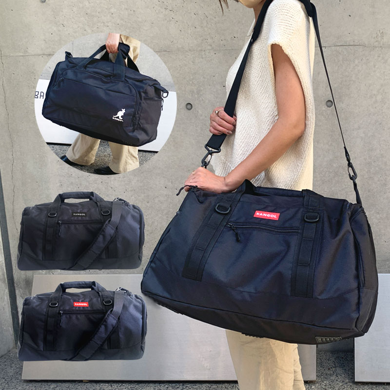 ボストンバッグ ボストン ショルダー ショルダーバッグ 2way サイドポケット