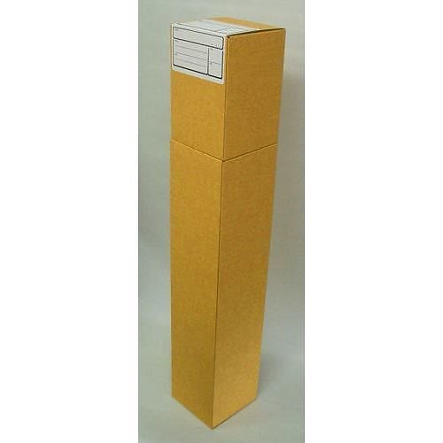 （まとめ買い）静岡コピーセンタ 図面用角筒 A0用 KF-1590 00003418 [x3]