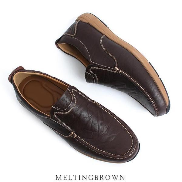 男性用カジュアルスニーカー男性用スリッポン w10