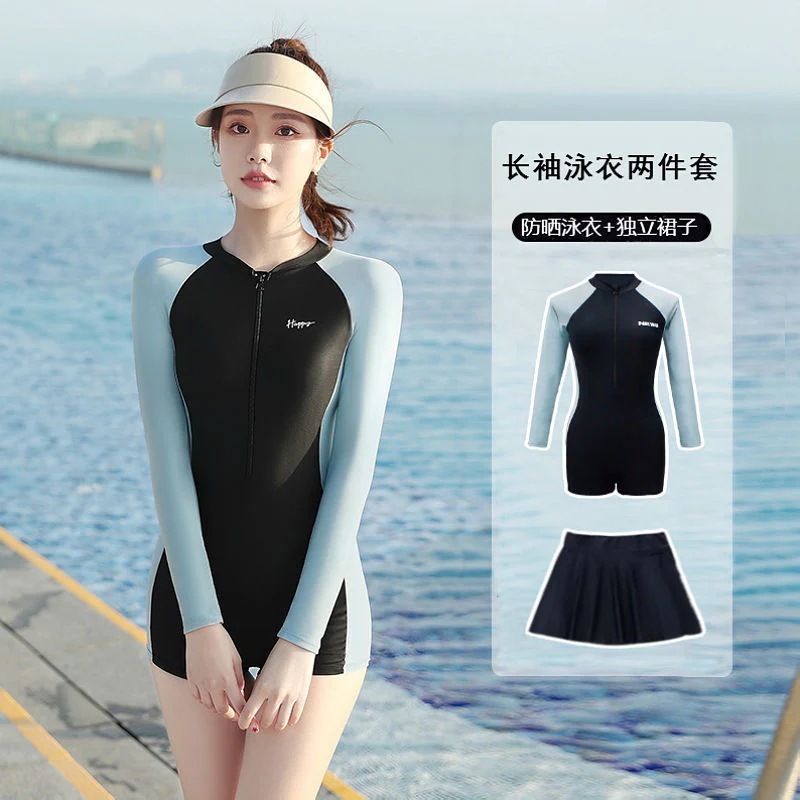 高級感溢れる新スタイルの女性用コンサバワンピース水着お腹カバー着痩せ温泉水着同スタイルのネットセレブ水着卸