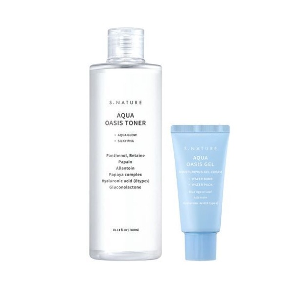[水分鎮静]アクアオアシストナー300ml企画(+ジェルクリーム30ml)