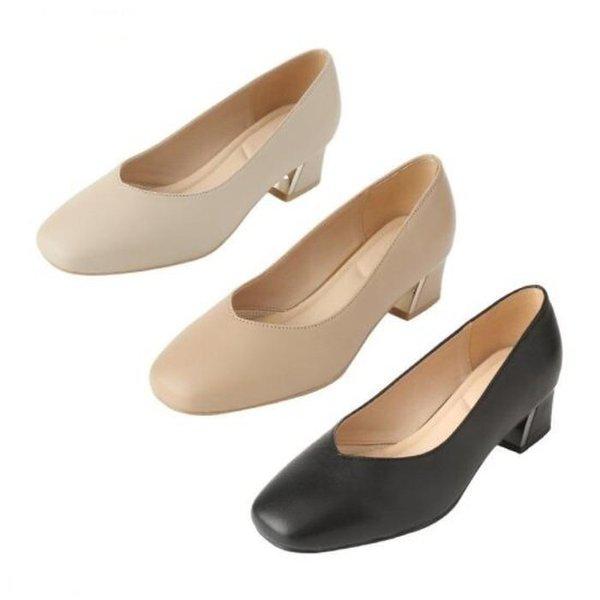 HC14 女性 クッション グッド シープスキン ヒール装飾 LCWD53U513 (33842998)