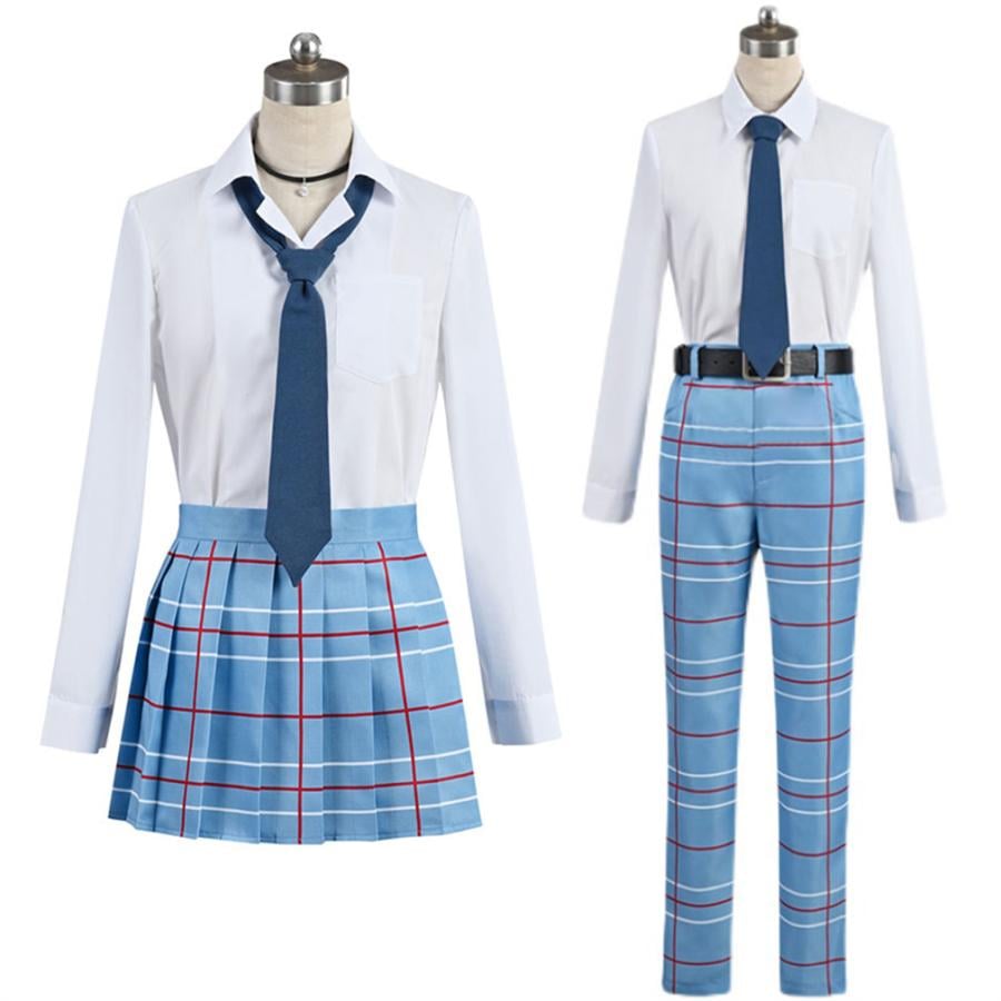 その着せ替え人形は恋をする 喜多川 海夢　五条 新菜 制服　コスプレ衣装 コスプレ服 コスチューム　演出服 二次会 イベント アニメ 仮装 パーティー-856