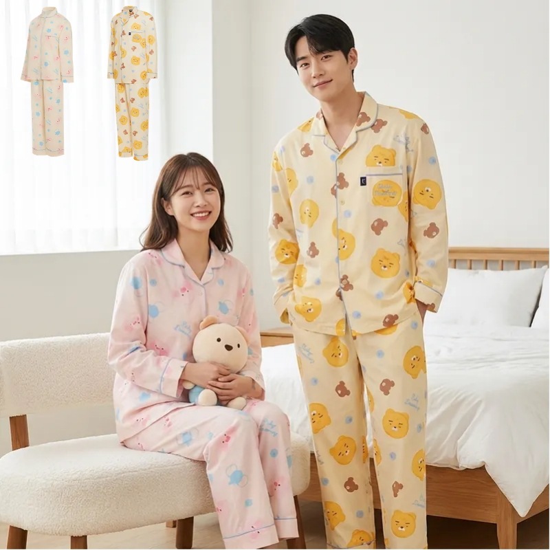 ベイビードリーミング ビッグフェイスパジャマ 女性用 男性用 ＿アピーチ/ ライオン
