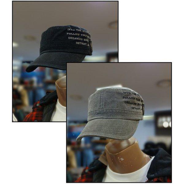 （共用）ヴィンテージレタリング刺繍軍帽 JR2GCU522-1_BP