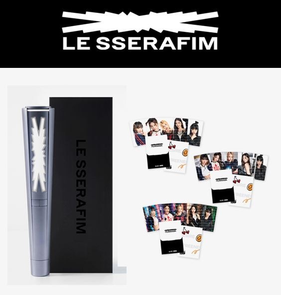 【LE SSERAFIM】- Official Light Stick / 公式製品