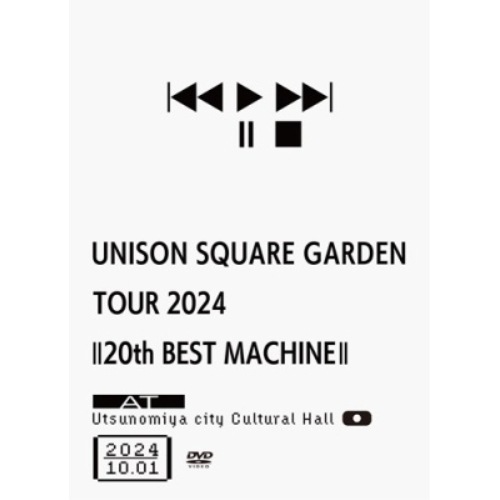 UNISON SQUARE GARDEN ／ UNISON SQUARE GARDEN TOUR 2024「20th B... (DVD) TFBQ-18299