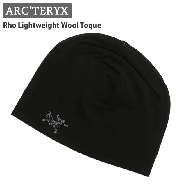 アークテリクス ARCTERYX Rho Lightweight Wool Toque BLACK X000005990 290-005972-031
