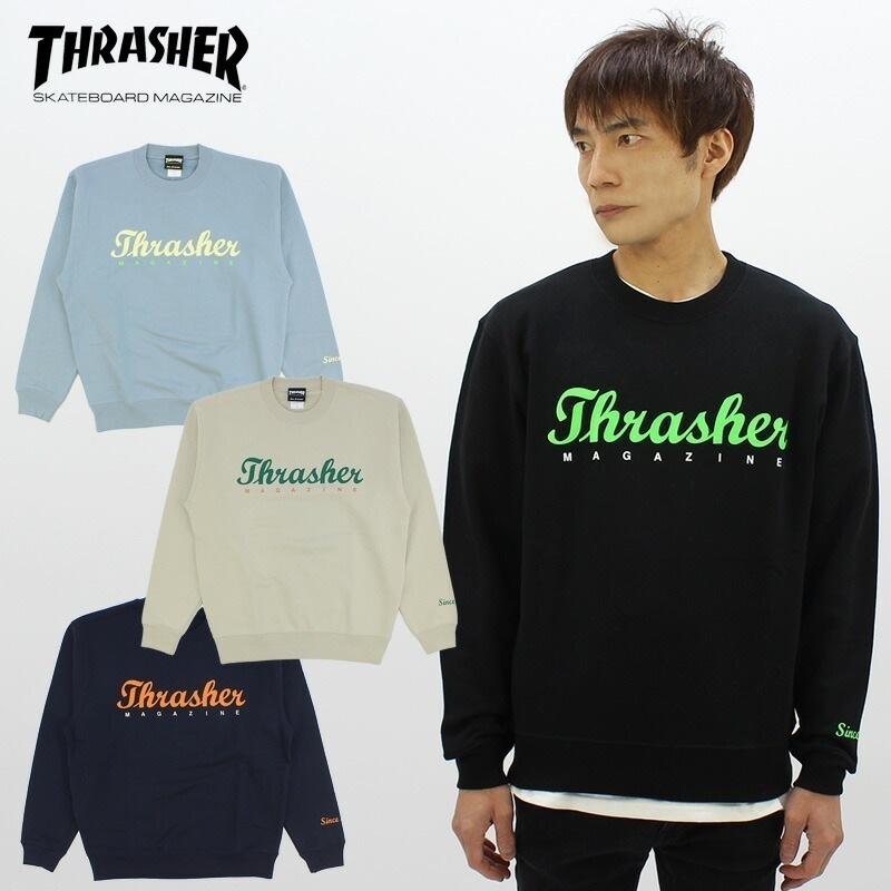 スラッシャー SINCE 1981 CREW SWEAT (TH94116PL) メンズ クルースウェット