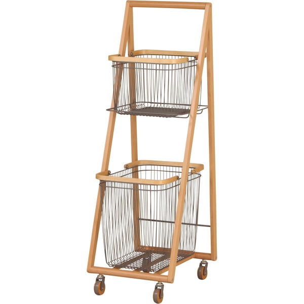 LIV-CL2(GR) グレー リヴ [キャリーバスケットワゴン L] メーカー直送