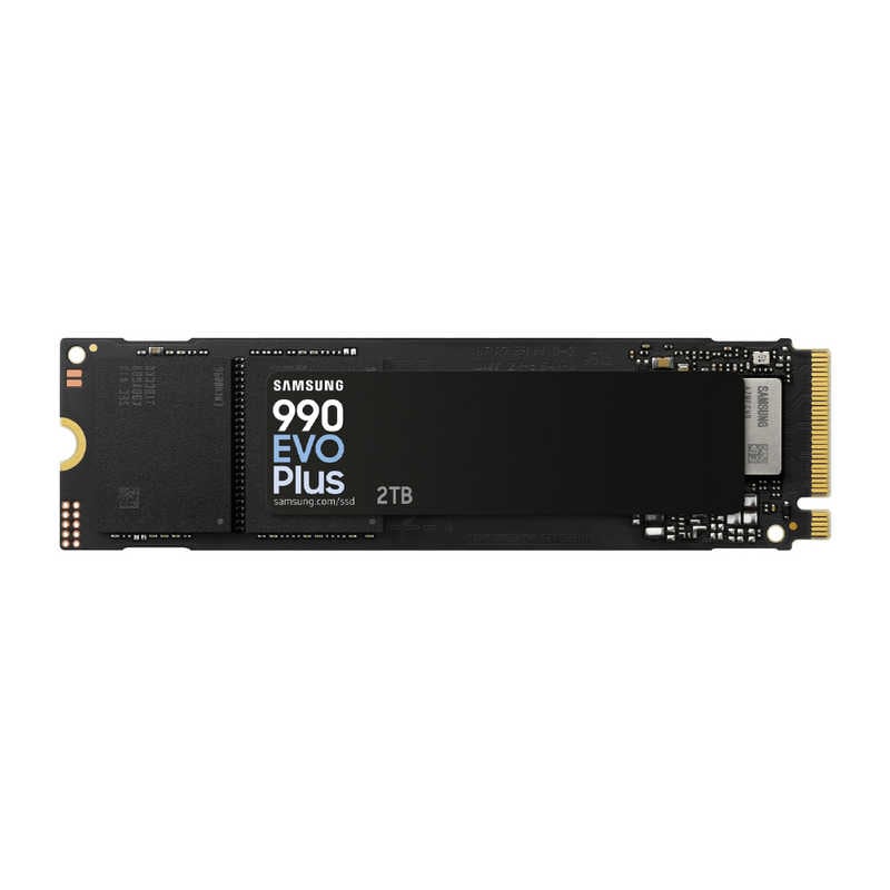 SAMSUNG　PCIe 4.0 x4/ 5.0 x2 NVMe M.2 SSD 990 EVO Plus ［2TB /M.2］　MZ-V9S2T0B-IT