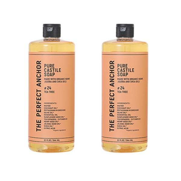 【セット】ザ・パーフェクトアンカー 944mL ティートゥリー 2個セット プレゼント ギフト 洗顔 フェイスウォッシュ クレンジング ボディソープ ハンドソープ オーガニック 母の日