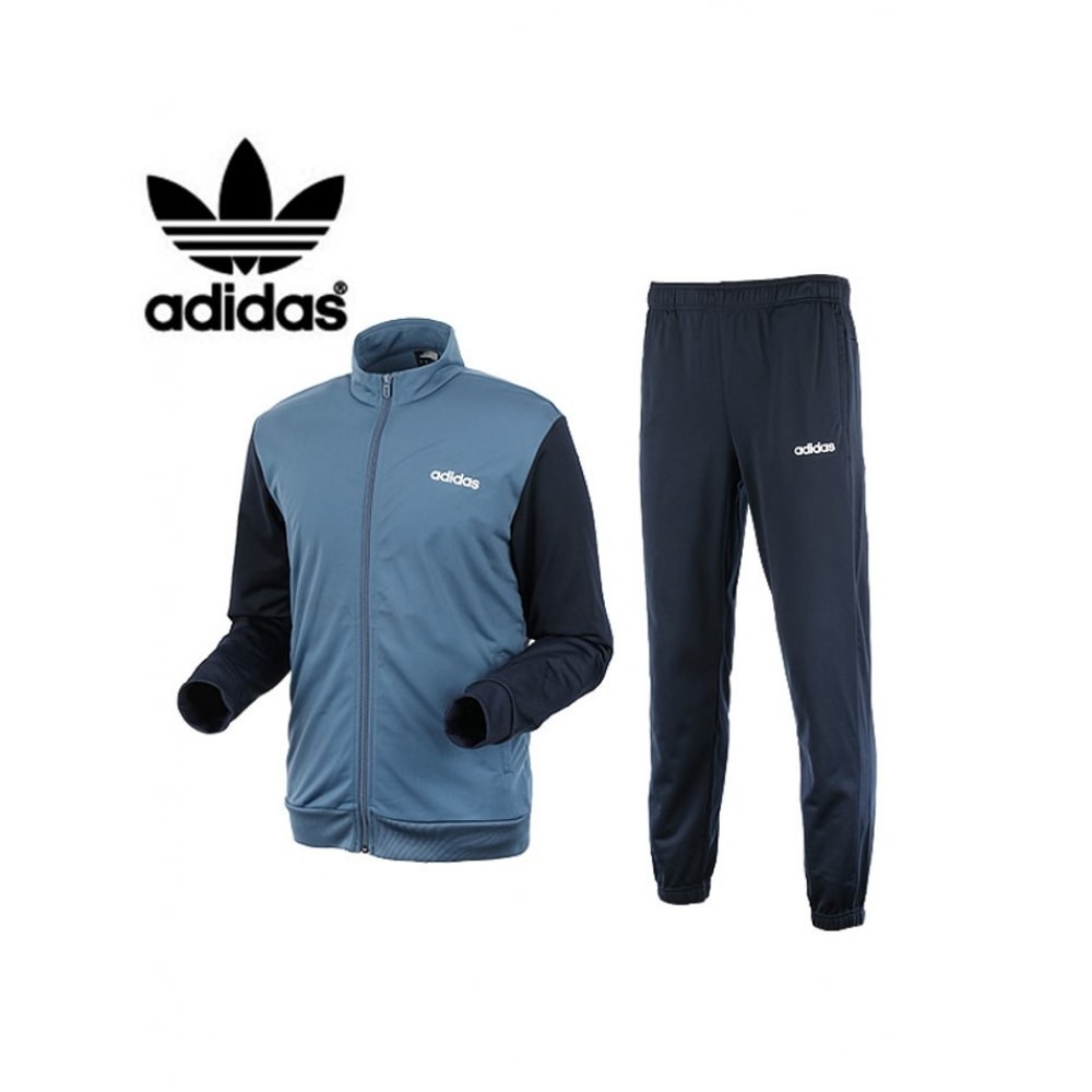 アディダス MTS リニアトラックスーツ (EI5559) _ブルー/ブラック