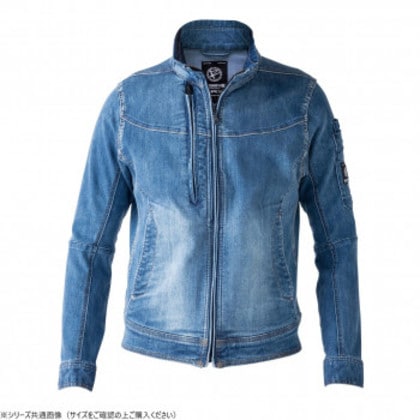 イーブンリバー ストレッチデニムブルゾン X9 ビンテージブルー(79) サイズ:L USD907