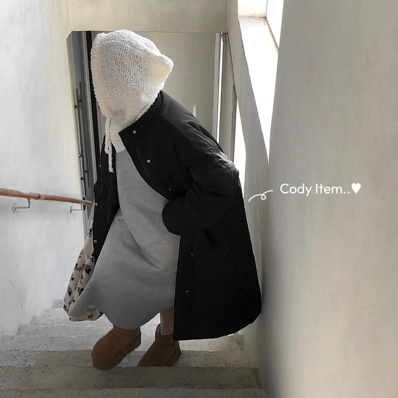 キルティングロングモッズジャケット jp1175