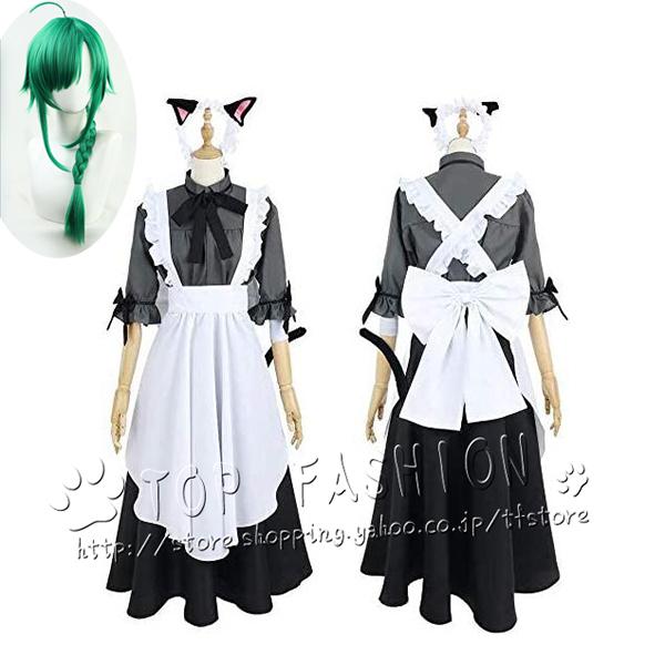 【品質良い 大好評中】にじさんじ所属 バーチャルYouTuber VTuber にじさんじ 緑仙 コスプレ衣装 コスチューム アニメ クリスマス ハロウィン パーティー 仮装 (ウィッグ 別売り)