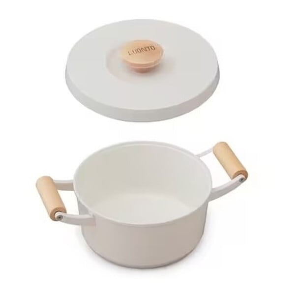 LUO-P20ホワイト LUONTO [20cm両手無加水鍋 (IH対応)] メーカー直送