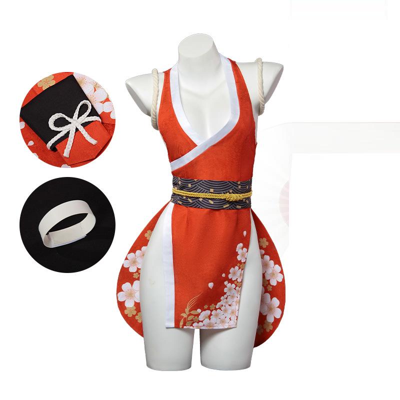 【新品開催 即納】ザ・キング・オブ・ファイターズ 不知火舞 しらぬい まい コスプレ衣装 コスチューム 演出服 変装 仮装 ハロウィン イベント