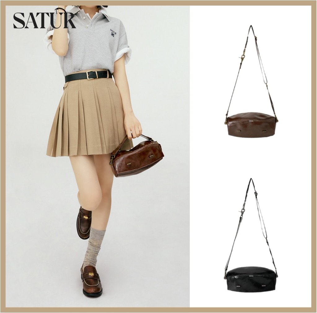 Barrel Button Shoulder Bag