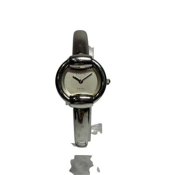 グッチ GUCCI 1400L クォーツ バングルウォッチ 時計 腕時計 レディース 【中古】