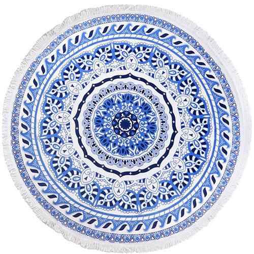 【グラシア】 水着 ビーチグッズ レディース ビーチウェア スイムウェア 流行 海 プール マット ブルー 縦×横150cm ビーチグッズ