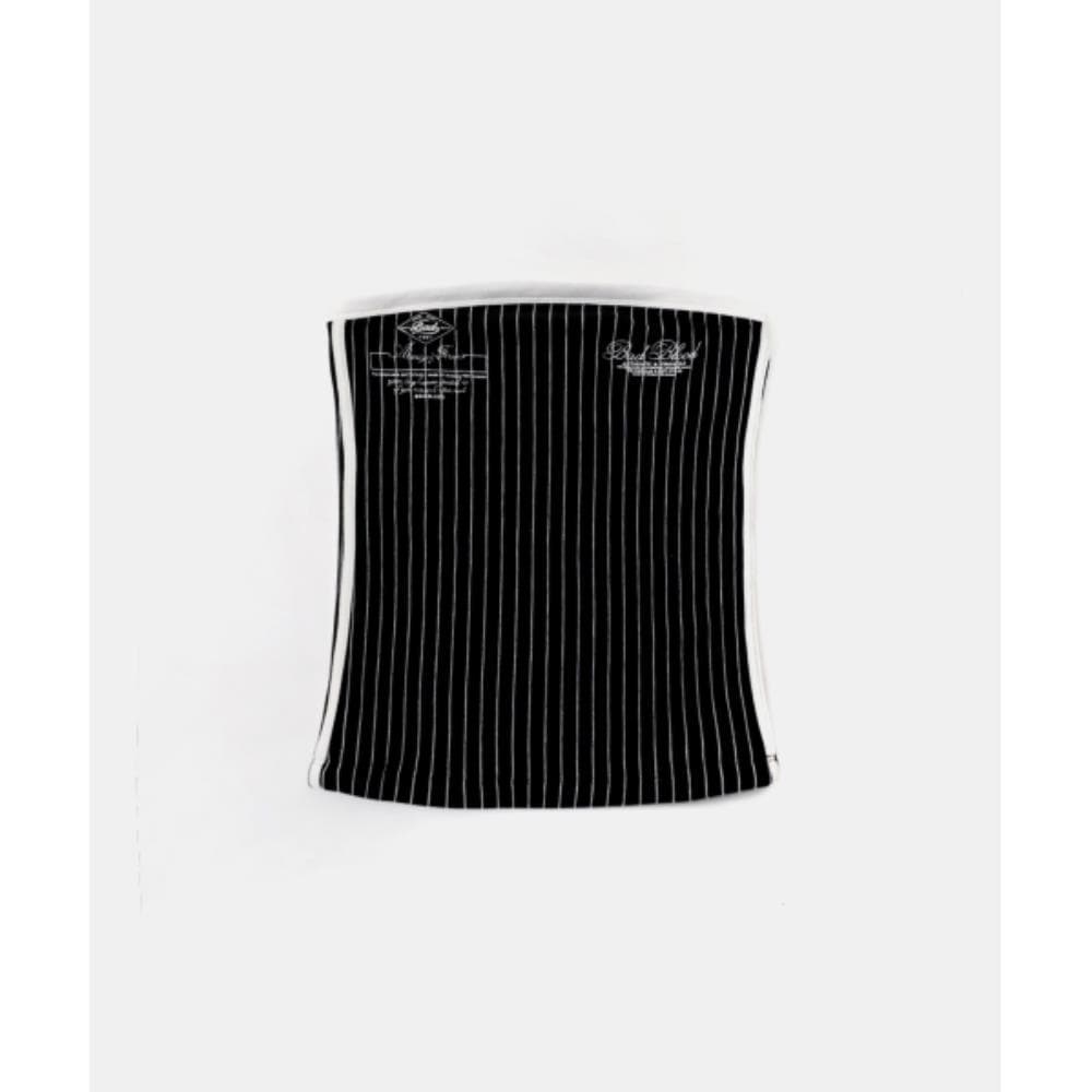 BADBLOOD Classic Logo Stripe Tube Top Black w-tnk25-034