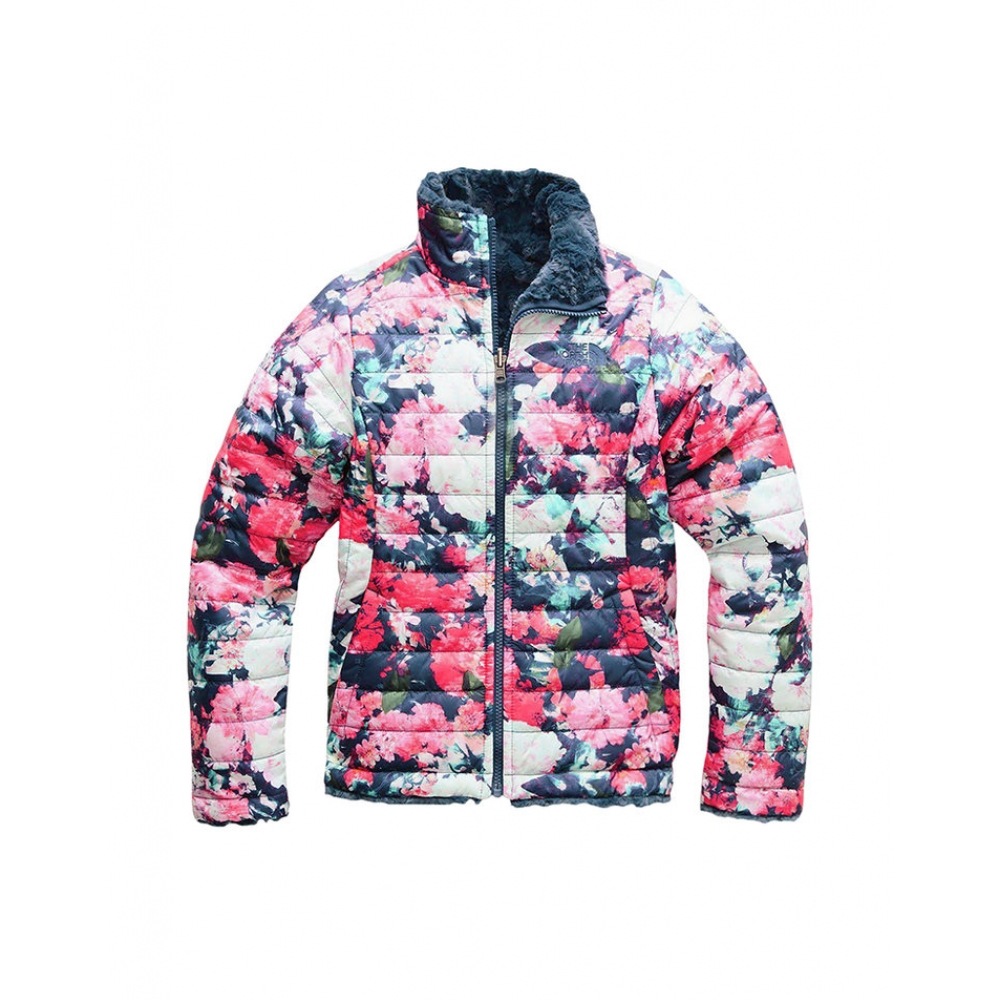 North Face 女の子用両面ジップアップジャケット