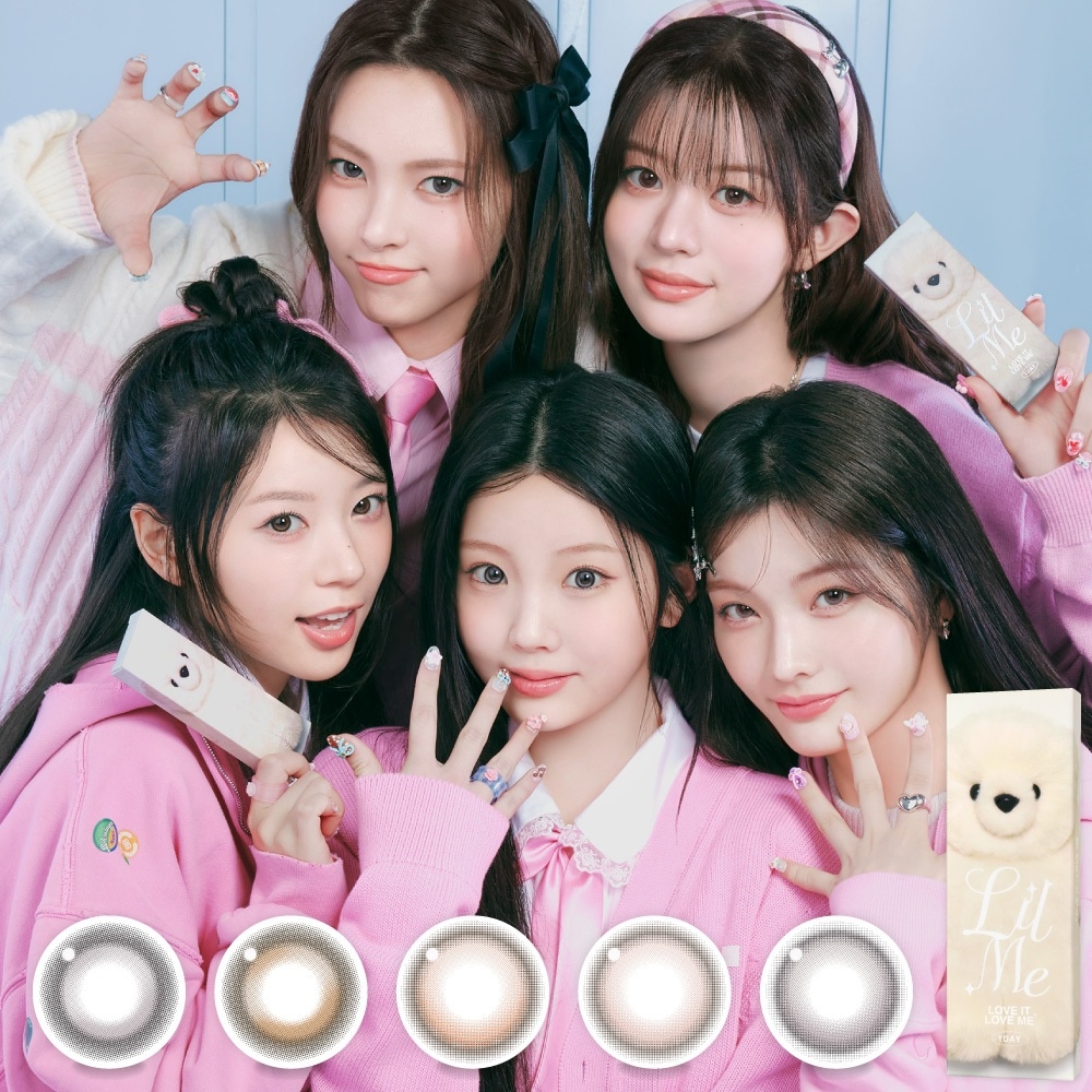 【3箱セット】 カラコン ワンデー リルミー 1箱10枚 14.5mm 度なし 度あり 回らない水光カラコン 1日使い捨て リルミィ 高含水 ブルーライトカット