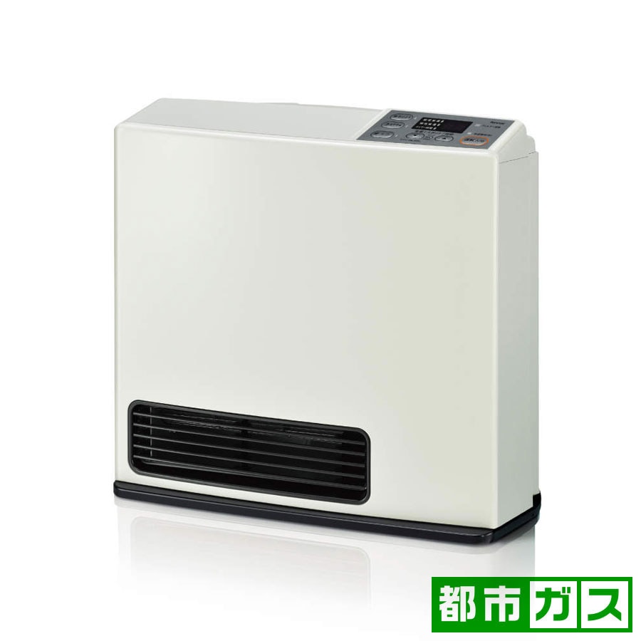 リンナイ RC-N356E ガスファンヒーター（都市ガス13A用　木造11畳/コンクリート15畳　ホワイト） RCN356E
