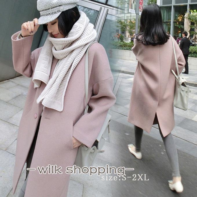 期間限定25%値下げチェスターコート レディース ウールコート ロッグ丈コート セレブ風 きいサイズ 無地 厚手 通勤 アウター 秋 冬チェスターコート レディース