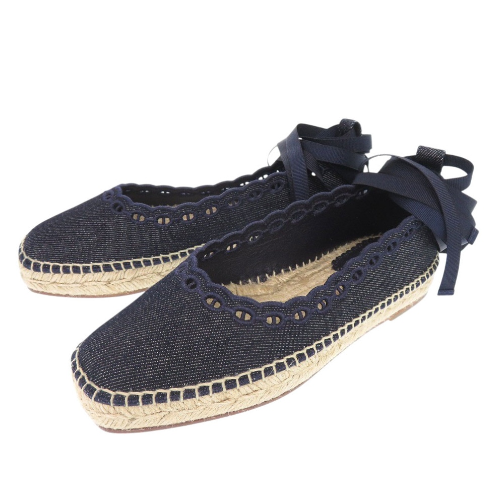 未使用品 エスパドリーユ グァパ 靴その他 デニム ネイビー 1509【中古】 レディース