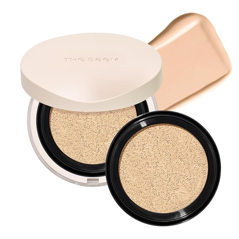 ザ セム(The Saem) カバーパーフェクション コンシーラークッション リニュー レフュールセット 1.25 ライトベージュ 1240