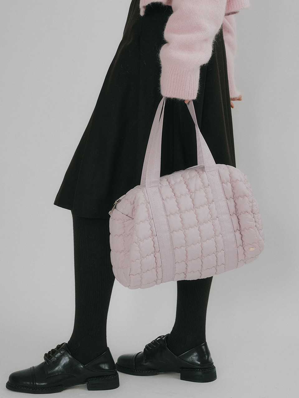 REORG REORG シリンダーパディングバッグダストピンク