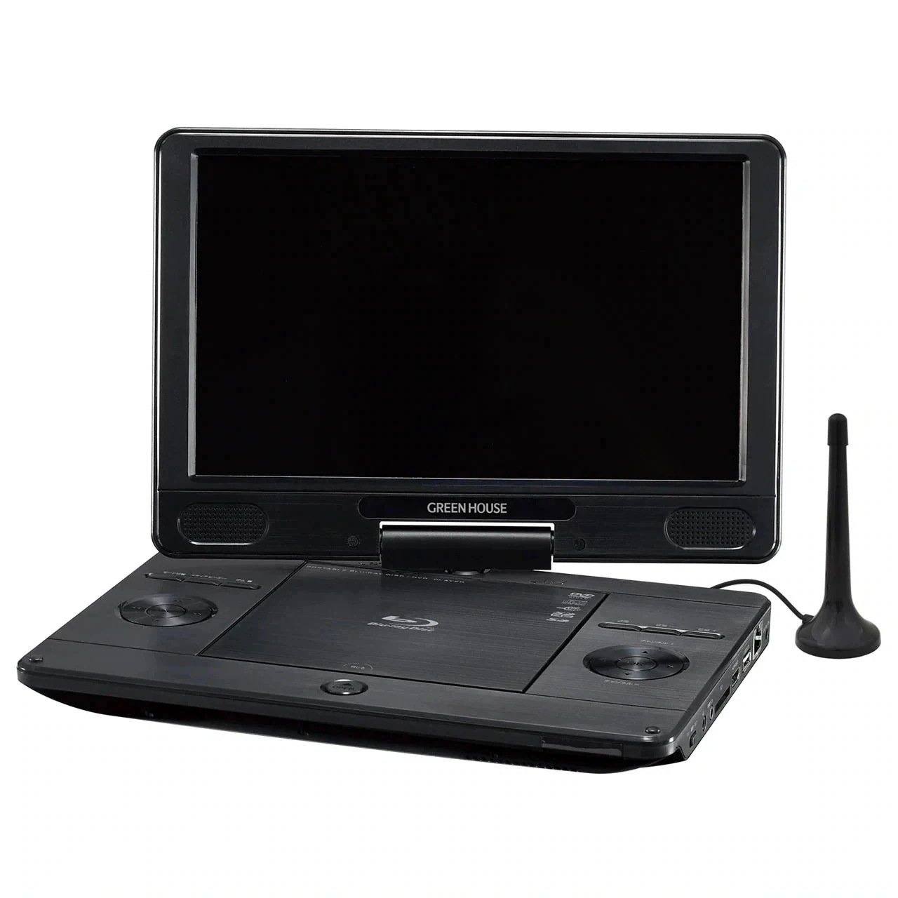 GH-PBD11BT 11．6型ポータブルブルーレイディスクプレーヤー TV付き
