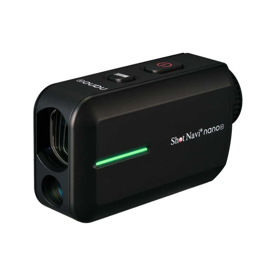 【新品】Shot navi ショットナビ Laser Sniper ゴルフレーザー距離計 nano+ ブラック