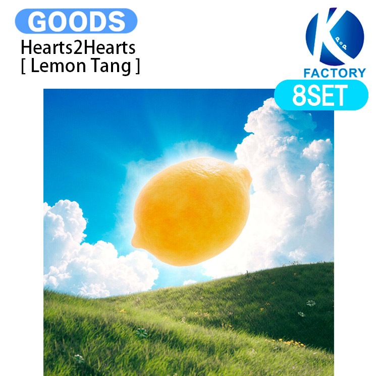 国内発送 Hearts2Hearts Sticker Ver. [ Lemon Tang ] 8種セット The 2nd Mini Album / ハーツトゥーハーツ / 1次予約