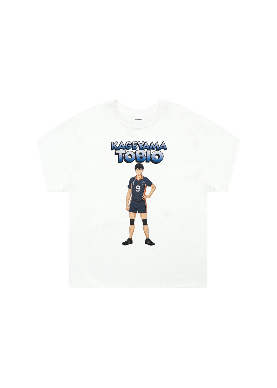 【EERST】ハイキュー!! Standing HF T-shirt [White_Tobio]