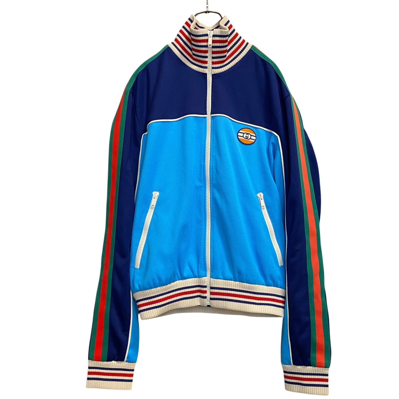 美品 GUCCI グッチ レディース 645206 トラックジャケット インターロッキング XS