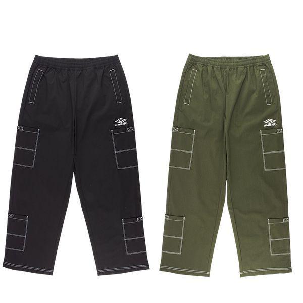 クリスピー タスラン ステッチ ワイド カーゴ パンツ UQ221CPT59_P416467262