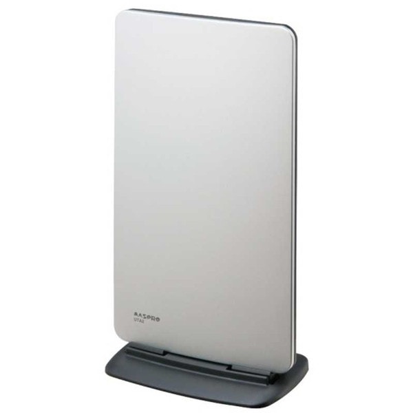 1026040-1026040 マスプロ電工 家庭用UHF卓上アンテナ ブースター内蔵型 シルバーUTA2B(S)