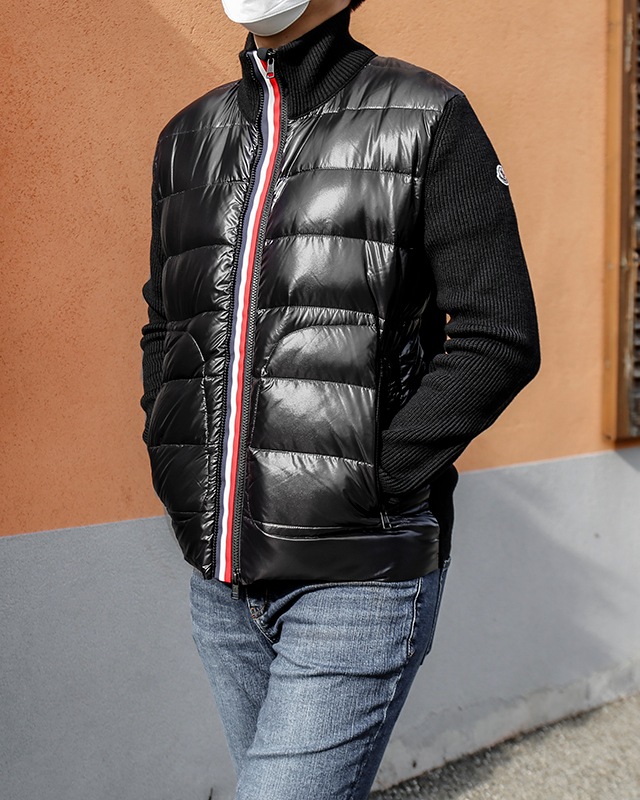 公式サイト MONCLER 20FW MEN (9B51900-A9418-999) CARDIGAN PADDING KNIT WOOL 3LINE  ダウンジャケット サイズ:M - www.viacaocatedral.com.br