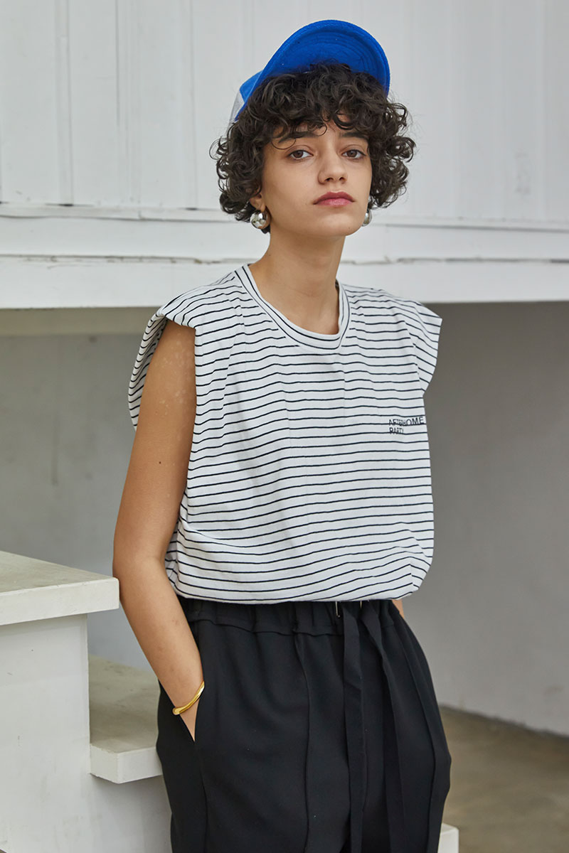 comfortable aden sleeveless t shirt