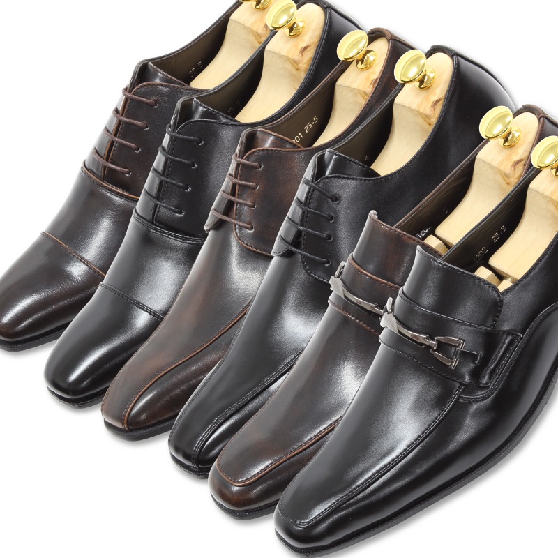 ビジネスシューズ メンズ 紳士靴 軽量 制菌 消臭 お手入れ簡単 ブラック ダークブラウン 黒 茶