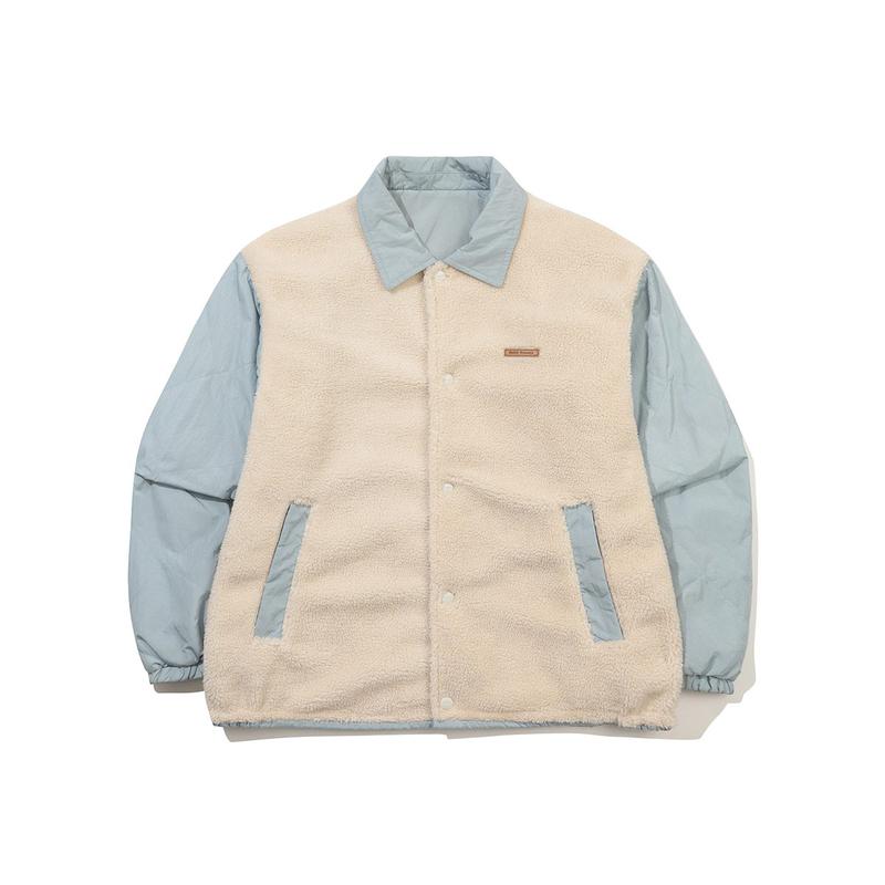 [公式] ブラウニーリバーシブルカラーパディングジャケット LIGHT BLUE