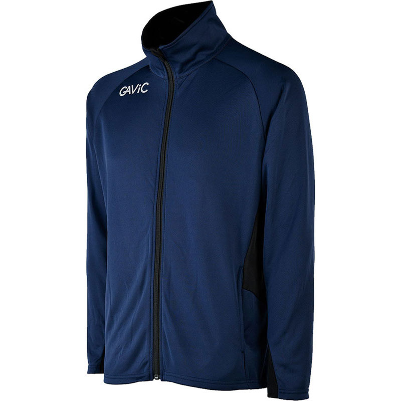 GAViC(ガビック) トレーニングトップ(フルZIP) サッカー ＷＵＰニットジャケット (ga0140-nvyblk)