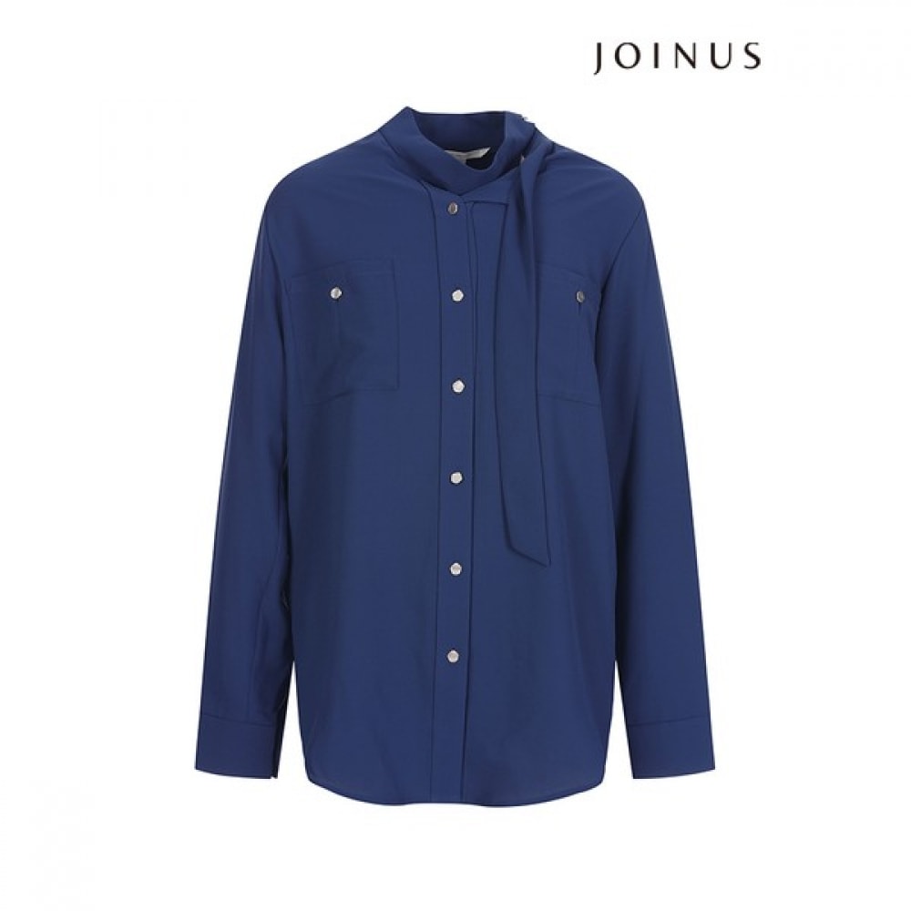 [ジョイナーズ] シルバーポケットタイブラウス_JACU4-WRB210