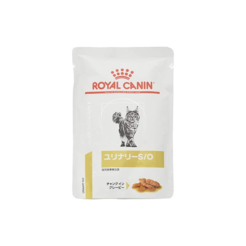 【3日以内発送】ロイヤルカナン キャットフード ユリナリーS/Oパウチ 85グラム (x 24) (まとめ買い)