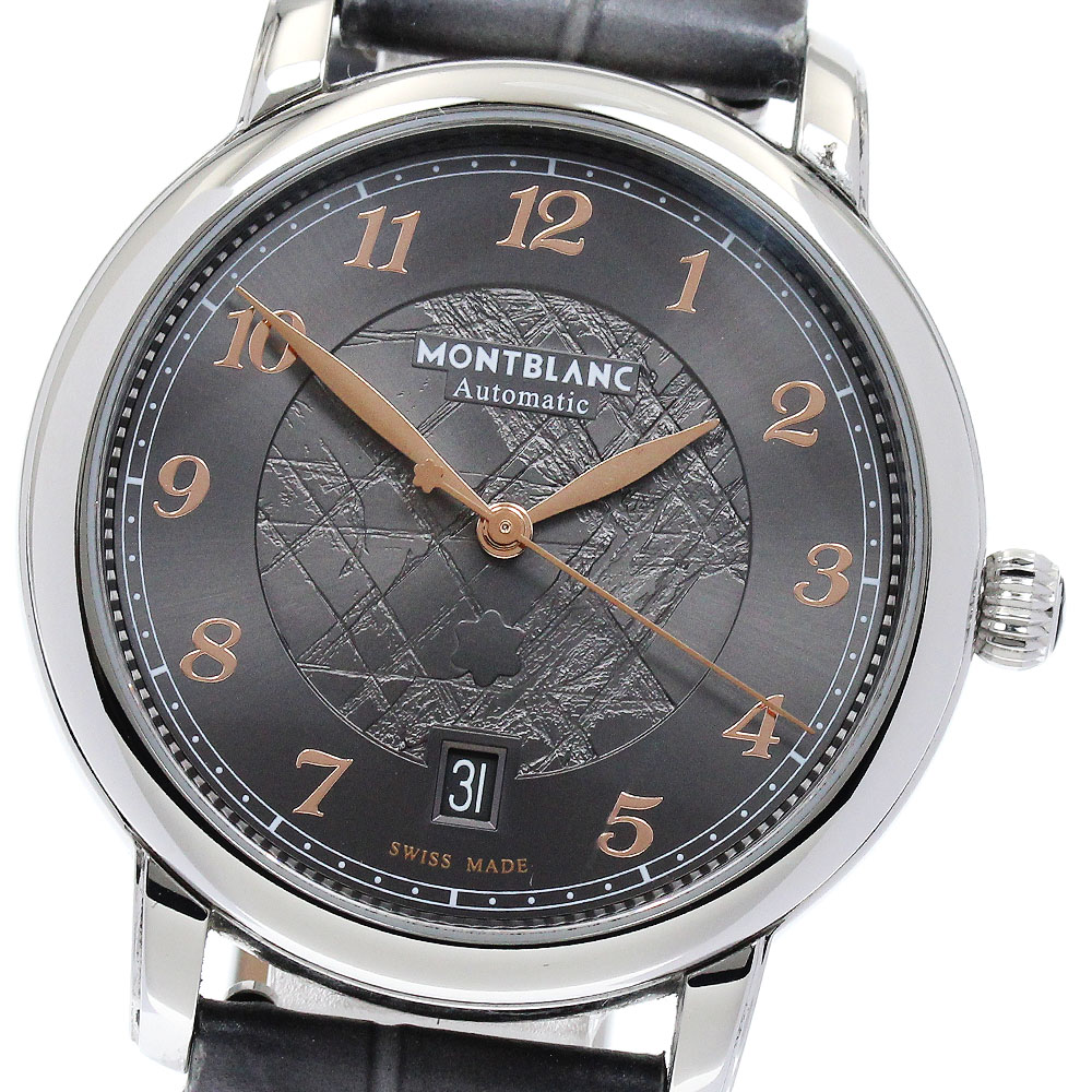 ベルト訳あり モンブラン MONTBLANC 7563/MB130958 スター レガシー オートマティックデイト 1786本限定 自動巻き 箱・保証書付き_878627【中古】 104,335円