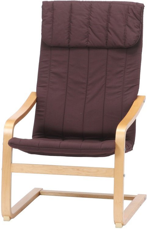 ハイバックチェアー おしゃれ 92％以上節約 椅子 木製 ブラウン リラックスチェアー 2022 スリム 北欧