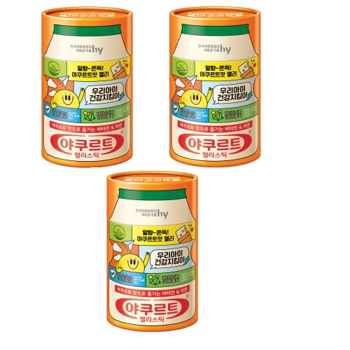 韓国ヤクルト ヤクルト ゼリースティック 15g x 30包x3 全90包